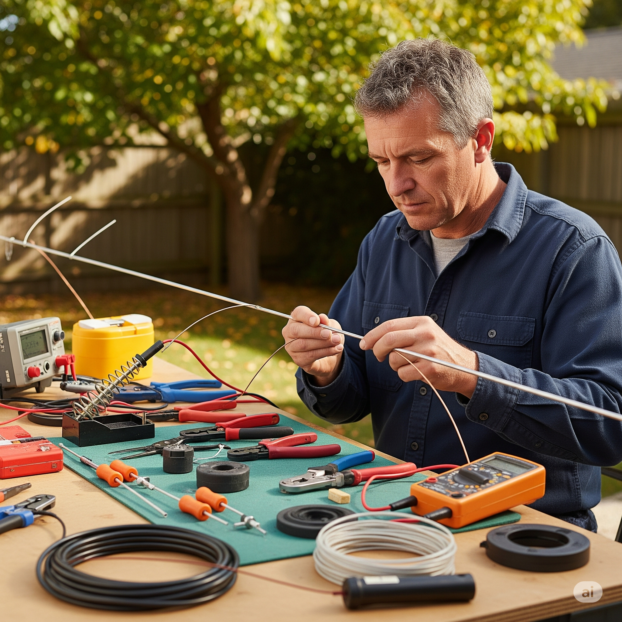 Tune In: Building Your Own 10-Meter Antenna