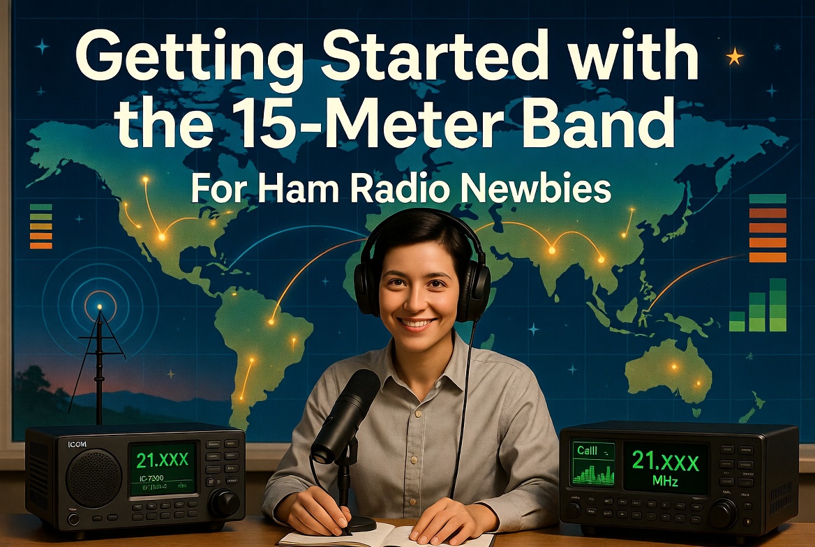 🌟 Getting Started with the 15-Meter Band for Ham Radio Newbies