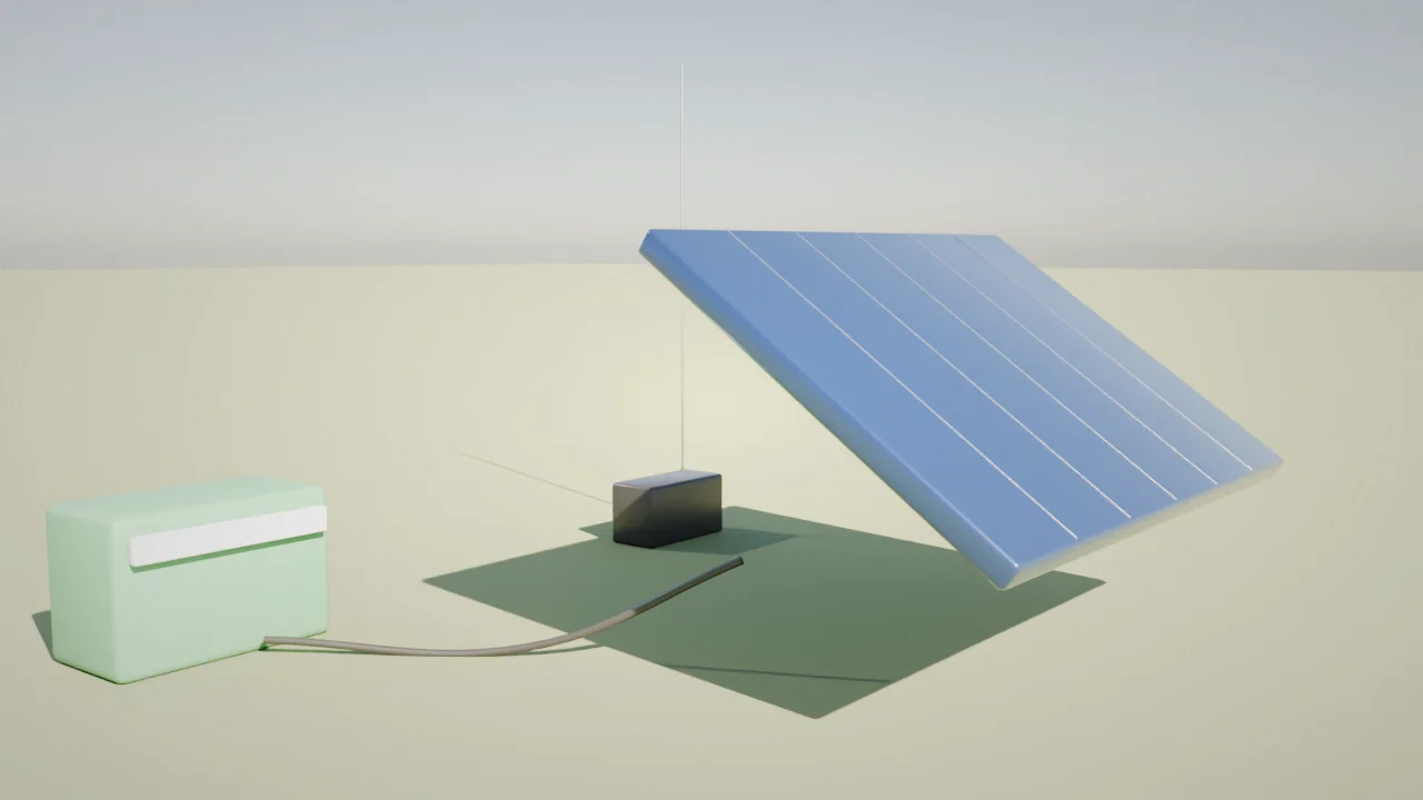 Solar Panels for Field Day and Portable Ham Radio Operation